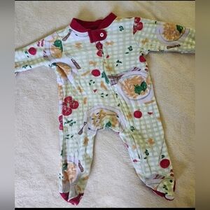 Burts Bees Baby Pasta Footie
